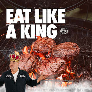 Hyper Drive 'Eat like a King' Meat Box