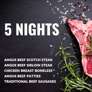 “5 Nights” Meat Box