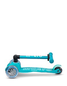 Mini Micro Deluxe Foldable 3 Wheel Scooter - Aqua