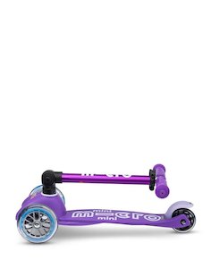 Mini Micro Deluxe Foldable 3 Wheel Scooter - Purple