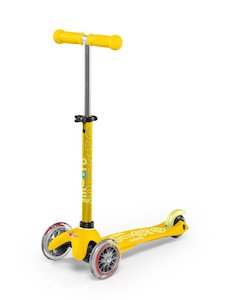 Mini Micro Deluxe Scooter for Kids, Ages 2-5 - Yellow