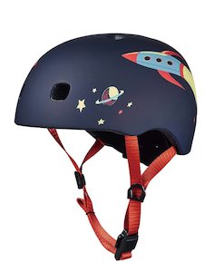 Micro Kids Pattern Helmet - Rocket