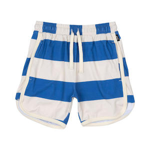 Rock Your Kid Blue Stripes Shorts