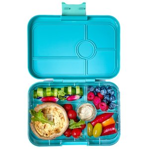 Yumbox Tapas Larger Size Leakproof Bento lunch box 5-Compartment Food Tray  (Antibes Blue)