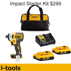 Hand tool wholesaling - including power operated: *SPECIAL*Dewalt DCF887 18/20V Max XR BL 3-Speed Impact Driver Kit