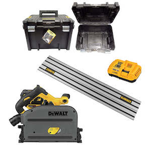 #DeWalt DCS520 54/60V Max 6 1/2" Track Saw with T STACK Box + Track Kit