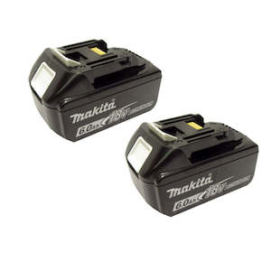 Makita BL1860 18V 6.0Ah LXT Lithium-Ion Battery -2pk