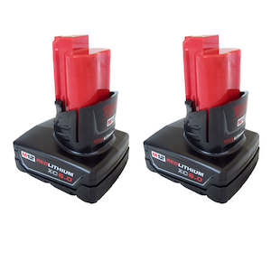 Milwaukee 48-11-2460 M12 6Ah Battery 2 Pack