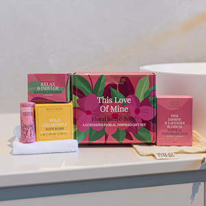 Homewares: We This Love of Mine Floral Bath & Body Set