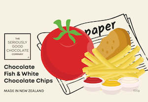 Homewares: Kiwiana Fish & Chips Log Box