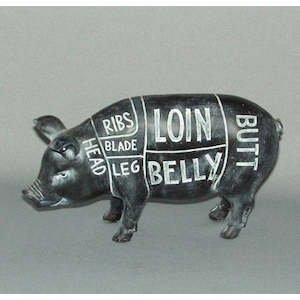 Homewares: Butchers Pig