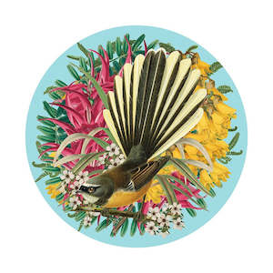 Botanical Fantail Art Spot