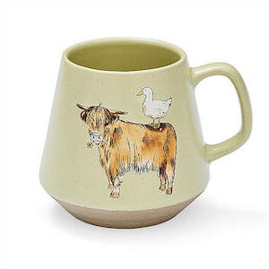 Butter Cup Angus Speckle Mug