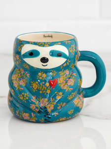 Sylvia Sloth Folk Mug