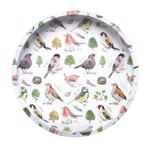 Homewares: MF Bird Song Deepwell Tin Tray