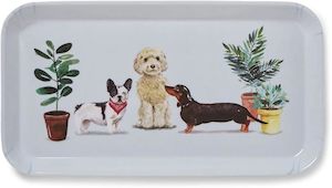 Curious Dogs Small Tray