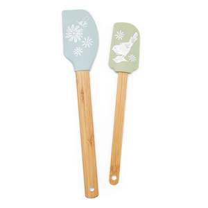 Homewares: Homestead Set of 2 Bamboo Spatulas