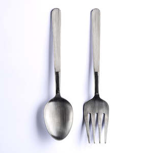 Salad Servers Classic Silver