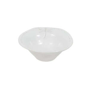 White Dragonfly Salt Bowl