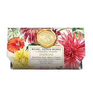 Dahlias Large Soap Bar