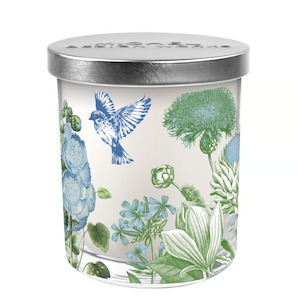 Homewares: Cotton & Linen Candle with lid