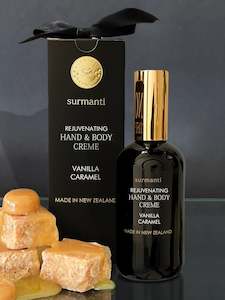 Homewares: Vanilla Caramel Hand & Body Cream 120ml