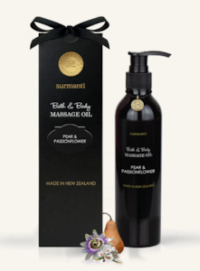 Pear & Passionflower Bath, Body & Massage Oil