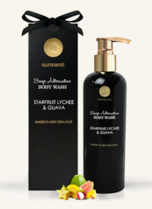 Homewares: Starfruit Lychee & Guava Body Wash 300ml Soap Alternative