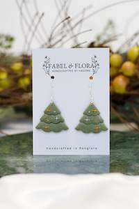 Homewares: Star Tree Handcratfed Earrings