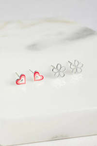 Homewares: Flower Heart Set