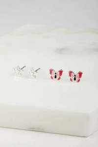 Butterfly Stud Set