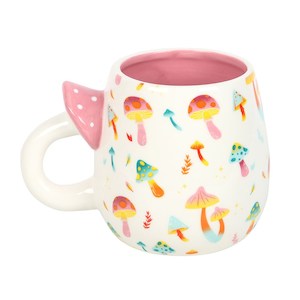 Homewares: Funky Fungi Print Mushroom Mug