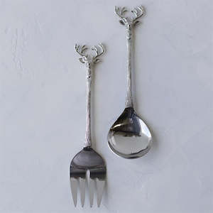 Homewares: Elk Salad Servers