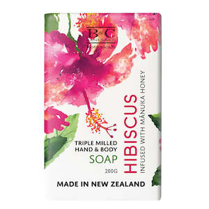 Homewares: Hibiscus Soap 200gm