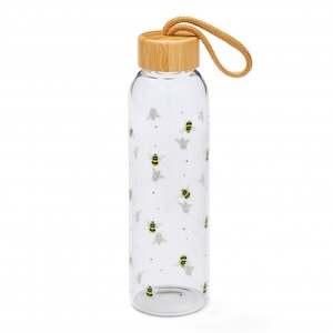 Homewares: Bumble Bee Glass Bottle