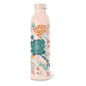 Homewares: Floral Stainless Steel Drink Bottle