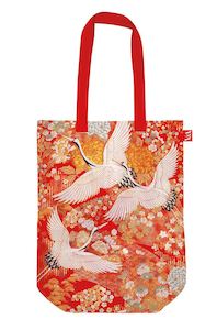 Homewares: Kimono Crane Tote Bag