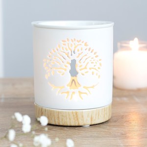 White Tree of Life Wax/Oil Burner