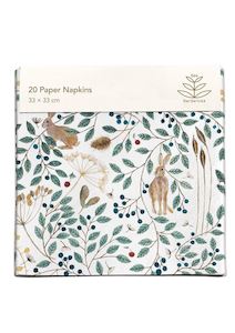 Homewares: Hare & Berries Paper Napkins