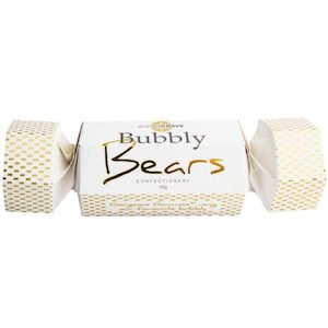 Homewares: White Bubbly Bears Cracker