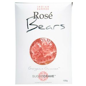 Rose Bears White Pouch