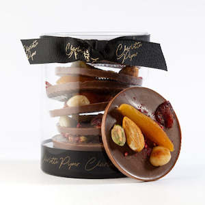 Milk Choc Mendiant Fruit & Nuts