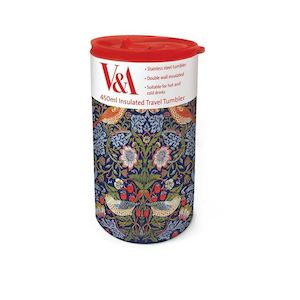 Homewares: Strawberry Thief Travel Tumbler