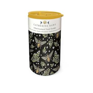 Honey Bee Pattern Travel Tumbler