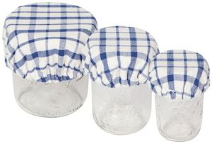 Belle Plaid Mini Bowl Covers Set of 3