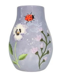 Homewares: Ella Vase Mauve 18cm