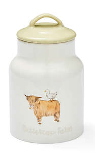 Buttercup Farm Ceramic Tea Canister