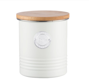 Homewares: Typhoon Living Coffee Canister Cream