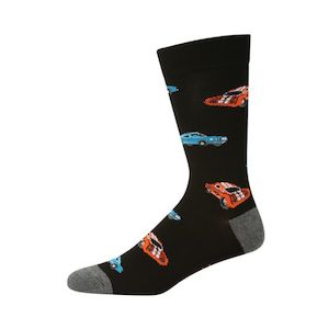 Muscle Car Bamboo Sock