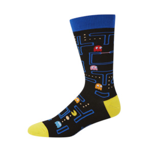 Pacman Gameboy Bamboo Socks